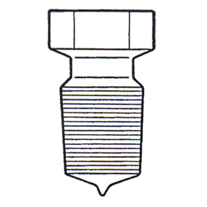 Stopper Recyclable Plastic Octagonal Hollow Socket Joint 45/40 European Each