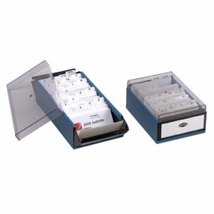 Bus. Card Box Mbg 600 Cap. A-zindex Each Each