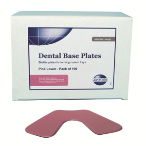 PINK BASE PLATES LWER 100/PK Pack