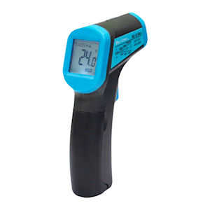 Blue Gizmo Non-Contact Infrared Thermometer, Mini, LCD Display, Each