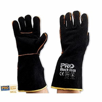 WELDERS GLOVES - BLACK & GOLD Pair