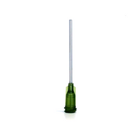 Juice Cartel DIY Blunt Needle, Luer Lock, 14 Gauge x 1.5 Inches, 38mm, Stainless Steel Tube, Green, Each Each