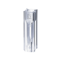 BrandTech UV Cuvettes, Ultra Micro, 8.5mm Window Height, 70uL up to 850uL Capacity, Disposable, 500/Pack Carton