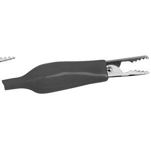 Clip Alligator. Black. Electrical. 10/PK Pack
