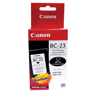 Canon Inkjet Bjc5000 P/head & Ink Black Each Each