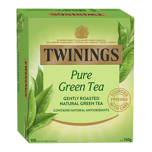 Twinings Green Tea and Mint Tea Bags, 100 Pieces/Box Box
