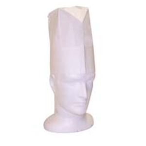 9" (23Cm) Chef Hat White Adjusstable 10/Pack Pack