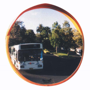 Acrylic Safety Mirror Convex 600mm Dia "heavy Duty" Each