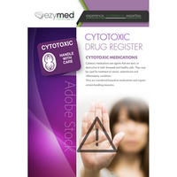 Ezymed Drug Registration Book without Module, Double Sided A3 Page, 4 A4 Pages/Book Each
