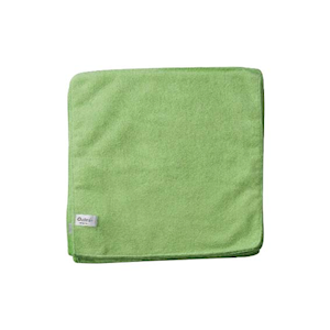 Oates Value Microfibre All Purpose Cloth, 40 x 40cm, Green, 60 Pieces/Case Carton