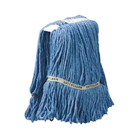 Oates Floormaster Hospital Launder Mop Head Refill, 350gm, Blue, Each Each