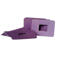 Argus Plast Film Mounts 1 Hole100/pk (952-3000) Pack