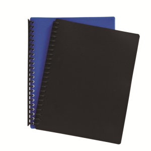 DISPLAY BOOK A4 20 POCKET BLACK EACH Each