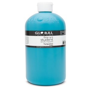 STUDENT ACRYLIC TURQUOISE 1L Each