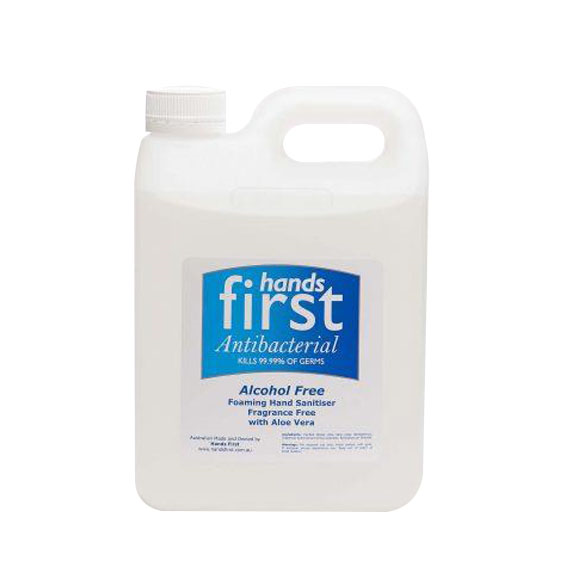 Hands First Foaming Hand Sanitiser, 5L Refill, Alcohol-Free, Antibacterial, Each