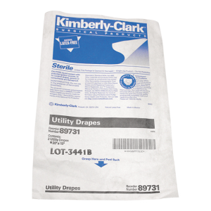 STERILE UTILITY DRAPE SHT+TAPELOOSE Each