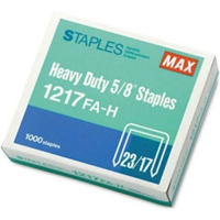 Max Staples, 23/17 110-170 Sheets 1217FA-H, 1000/Box Each