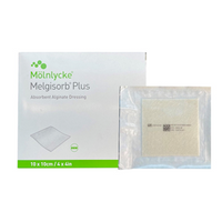 Melgisorb Plus, 10 x 10cm, 10 Pieces/Box Box
