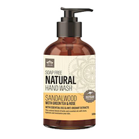 Nelum Body Wash 1L, Natural Sandalwood, Rose & Green Tea, Antioxidant, Gentle Floral Fusion, Each