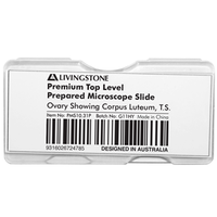 Livingstone Premium Top Level Prepared Slide, Ovary Showing Corpus Luteum, Transverse Section, Each Each