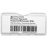 Livingstone Premium Top Level Prepared Slide, Cell Structure, Transverse Section, Each Each