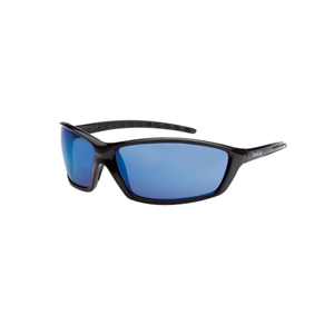 BOLLE SPEC PROWLER BLACK FRAME BLUE FLASH LENS Each