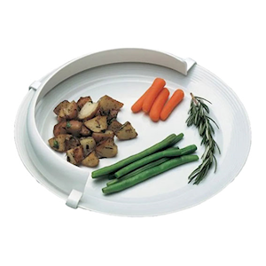SureFit Plastic Food Guard, 27cm Diameter, Polypropylene, Each