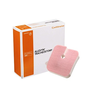 S&N DRESSING ALLEVYN TRACHY 9X9CM 10/PK SN7640 Pack