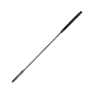 Livingstone Spatula, 150mm, 45 x 5mm Long Flat End, 25 x 4mm Short Flat End, Stainless Steel, 5g, Each