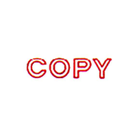S/INKING SHINY COPY RED EACH Each