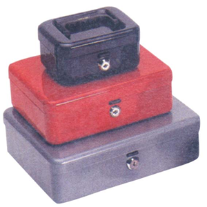 CASH BOXES 200mm Grey each Each