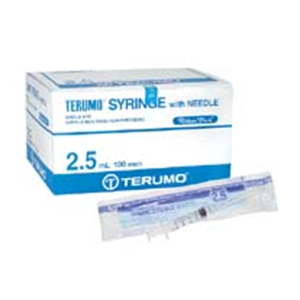 Terumo Syringe, 30ml Slip, Eccentric, Sterile, 50/Box Box
