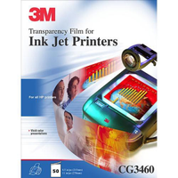 TRANSPARENCIES 3M CG3460 INKJET BOX/50 Box