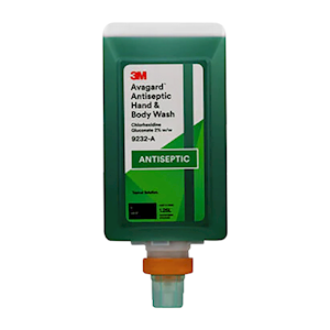 3M Avagard Antiseptic Hand And Body Wash, 2pct w/w Chlorhexidine Gluconate, 1.25 Litres, Each