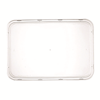 Universal Take-Away Rectangular Container Lid