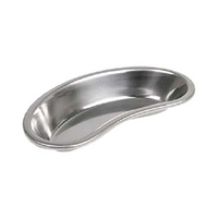 Livingstone Emesis Kidney Dish Tray, 255 x 140 x 40 mm, 0.5mm Thickness, Stainless Steel, Grade 202, Each Each