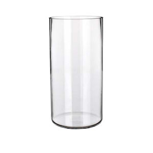 Simax Specimen Jar, Cylindrical with Ground Rim, 240 x 480(H)mm, Borosilicate Glass, European, Each Each