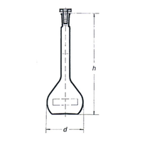 Simax Volumetric Flask Class B