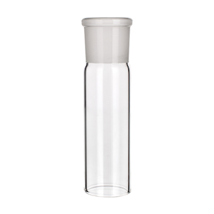 Simax Ground Glass Joint, Standard Socket Joint, 10/19, 13 x 120(L) mm, Straight, Borosilicate Glass, European, Each Each