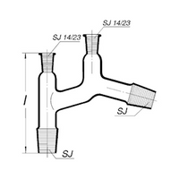Simax Claisen Still Head with Socket Joint