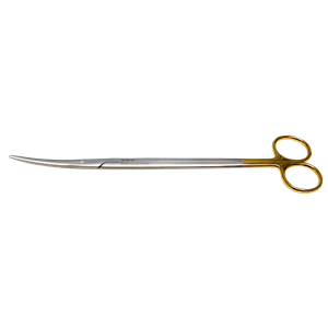 Nelson Metzenbaum Scissors, 23cm, 71 grams, Curved, Tungsten Carbide Cutting Edge, Each Each
