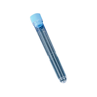 Aptaca Cylindrical Test Tube with Cap, 5ml, 12mm Diameter x 86mm, Graduated with Rim, Polystyrene, 500/Bag Bag
