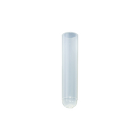 Cylindrical Test Tubes Recyclable Polypropylene, 3ml, 11.5 x 55mm, Non Graduated, Rimless, 250/Pack Each