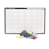 SASCO UNDATED WALL PLANNER, 12 MONTHS, 910 X 605MM, EACH Each