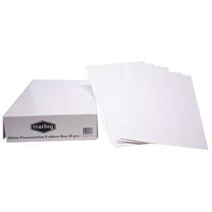 PRESENTATION FOLDERS A4 GLOSS PK/50 WITHOUT WINDOW Pack
