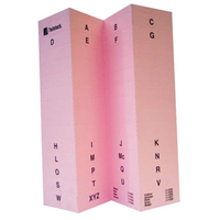 CRYSTALFILE INSERTS BLUE 50/PK Each