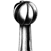 Bur 1 Tungsten Carbide Burs, Round, HP, 027N, 6/Pack Pack