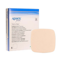 AQUACEL (CVT) NON-ADHESIVE FOAM DRESSING, 15CM X 15CM, 5/PK Pack