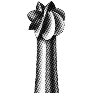 Ash Steel Burs, Round Plaincut, RA Size 012N, 6/Pack Pack