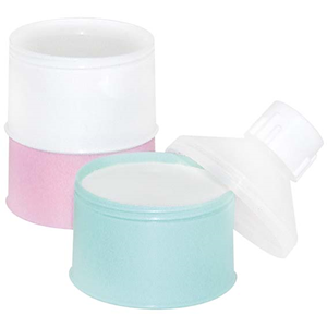 Baby Wonder Milk Powder Portion Container, With 3 Compartments, Each Each